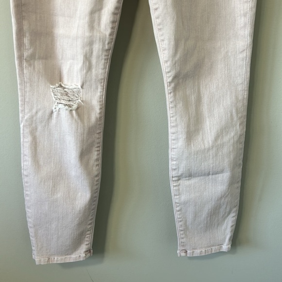 MOTHER The Looker Crop Jean Sexy Just Walked Into Town Blush Pink Sz 27 - Picture 6 of 14